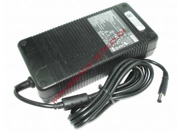 Блок питания (сетевой адаптер) для ноутбуков DELL 19.5V 16.9A 330W 7.4x5.0 мм с иглой черный, с сетевым кабелем Premium