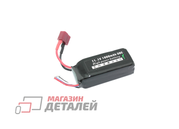 Аккумулятор для радиоуправляемой модели 11.1V 1800mah 802555 разъем T-plug Li-Pol