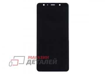 Дисплей (экран) в сборе с тачскрином для Samsung Galaxy A7 (2018) SM-A750F черный (Premium SC LCD)