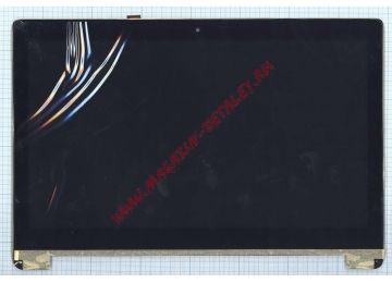 Модуль (матрица + тачскрин) для ноутбука Asus TP550LA-1A черный с рамкой