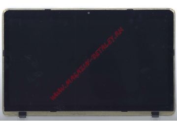 Модуль (матрица + тачскрин) для ноутбука Asus X751MA черный с рамкой