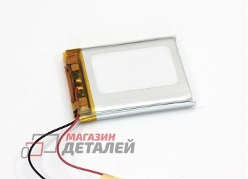 Аккумулятор универсальный 4x34x43 мм 3.8V 430mAh Li-Pol (2 Pin)