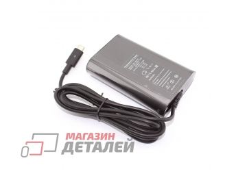 Блок питания (сетевой адаптер) для ноутбуков Dell 5-20V 3-3.25A 65W Type-C черный, с сетевым кабелем