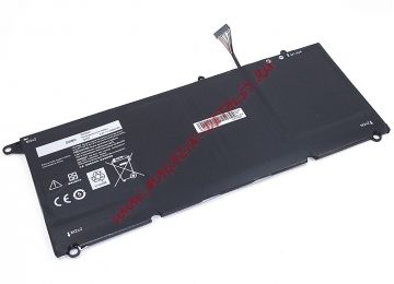 Аккумулятор OEM (совместимый с 90V7W, JD25G) для ноутбука Dell XPS 13 Ultrabook 7.4V 52Wh (7000mAh) черный