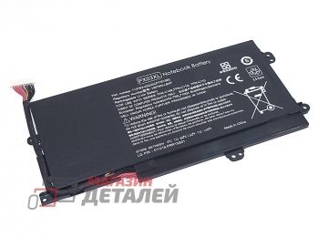 Аккумулятор OEM (совместимый с PX03XL, HSTNN-LB4P) для ноутбука HP Envy 14-k 11.25V 4340mAh черный