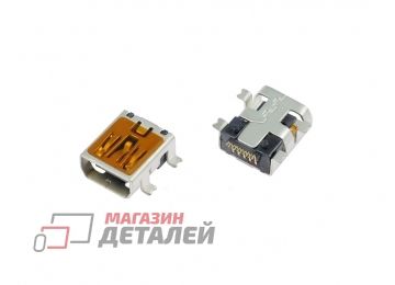 Разъем зарядки MiniUSB 10pin универсальный для Alcatel, Fly, Philips тип3