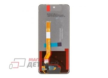 Дисплей (экран) в сборе с тачскрином для Oppo A5x 4G (CPH2725) черный (Premium LCD)