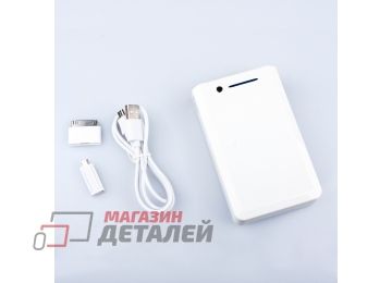 Универсальный внешний аккумулятор YooBao YB-655 Li-ion 1 USB выход 1А, 11000 мАч, белый