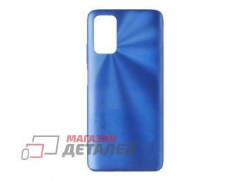 Задняя крышка аккумулятора для Xiaomi Redmi 9T (M2010J19SG, Y) (синяя)