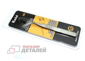 Пинцет Kaisi 7-SA изогнутый с глянцевым покрытием