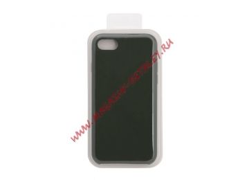 Силиконовый чехол для iPhone 8/7 Silicone Case (светло-зеленый, блистер) 44