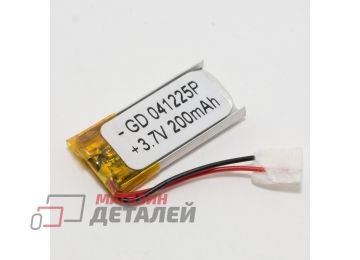 Аккумулятор универсальный 3.5x12x25 мм 3.8V 200mAh Li-Pol (2 Pin)