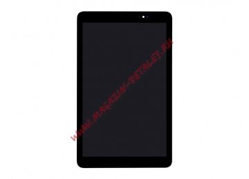 Дисплей (экран) в сборе с тачскрином для Huawei Mediapad T1 10.0" черный