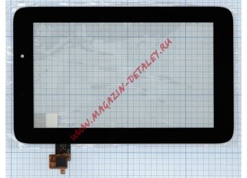Сенсорное стекло (тачскрин) для Lenovo IdeaPad A2107A A2107AH A2107 черное