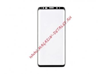 Защитное стекло для Samsung G950F/G960F Galaxy S8/S9 черное 3D (VIXION)