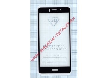 Защитное стекло "Полное покрытие" для Huawei Honor 6X черное
