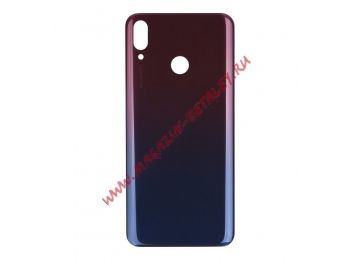 Задняя крышка аккумулятора для Huawei Y9 2019 фиолетовая