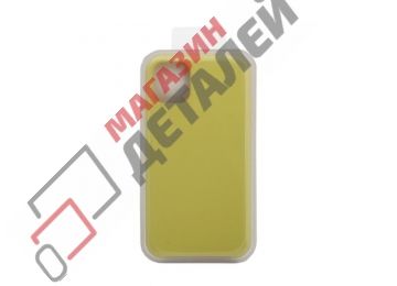 Силиконовый чехол для iPhone 11 "Silicone Case" (пыльно-желтый) 51
