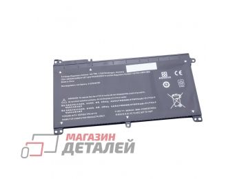 Аккумулятор BI03-3S1P для ноутбука HP Pavilion x360 11.55V 3400mAh черный Premium