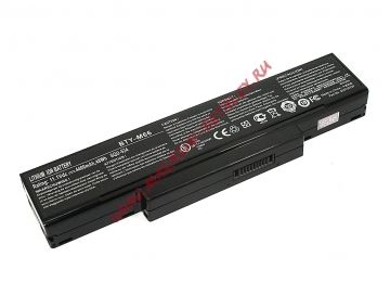 Аккумулятор BTY-M66 для ноутбука MSI GX600 11.1V 4400mAh черный Premium