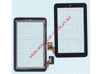 Сенсорное стекло (Тачскрин) для DIGMA iDsQ7 3G Чёрный