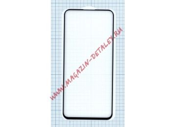 Защитное стекло для Huawei P40 Lite E черное "Полное покрытие"