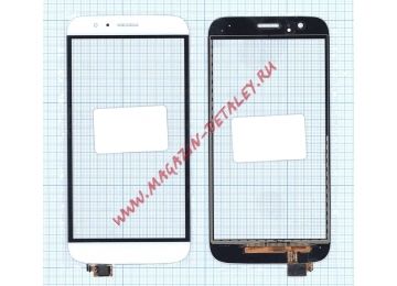 Сенсорное стекло (тачскрин) для Huawei G7 Plus белый