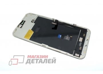 Дисплей (экран) в сборе с тачскрином для iPhone 15 Pro Max черный (INCELL)
