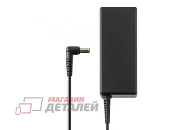 Блок питания (сетевой адаптер) для ноутбуков Samsung 14V 3.5A 48W 6.5x4.4 мм с иглой черный с сетевым кабелем