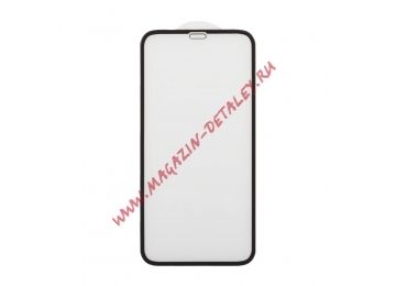 Защитное стекло "LP" для iPhone Xr Tempered Glass 3D с рамкой 0,33 мм, 9H (ударопрочное/черное)