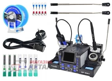 Станция паяльная W.E.P 982D-III термопинцет + паяльник С210