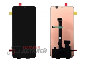 Дисплей (экран) в сборе с тачскрином для Xiaomi Poco F6  черный (Premium LCD)