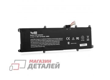 Аккумулятор TopON TOP-ASUX34 (совместимый с C31N1622) для ноутбука Asus UX3430UA 11.55V 49Wh (4210mAh) черный