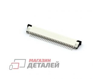 Разъем FPC Half Coverage Top Contact 1.0K-BS-28PWB 28 pin высота 2мм шаг 1мм