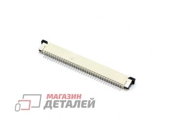 Разъем FPC Half Coverage Top Contact 1.0K-BS-36PWB 36 pin высота 2мм шаг 1мм