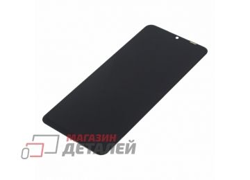 Дисплей (экран) в сборе с тачскрином для Samsung Galaxy M12 SM-M127F черный (Premium SC LCD)
