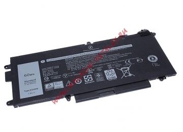 Аккумулятор 71TG4 для ноутбука Dell Latitude 7390 11.4V 3940mAh черный Premium