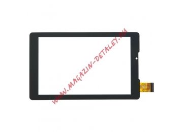 Сенсорное стекло (тачскрин) для Prestigio PMT3767, PMT3787 3G WIZE MultiPad черный