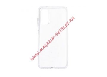 Силиконовый чехол "LP" для Samsung Galaxy S20 TPU (прозрачный/европакет)