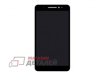 Дисплей (экран) в сборе с тачскрином для Asus ZenFone Go ZB690KG черный