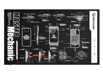 Коврик термостойкий многофункциональный Mechanic V77 600x350x1,8мм