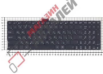 Клавиатура для ноутбука Asus X555L, A551C, A555, D550, X551MA, X553ML, S500CA, TP550, S550, X750 черная