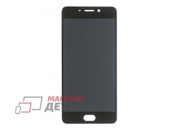 Дисплей (экран) в сборе с тачскрином для Meizu M6 Note черный
