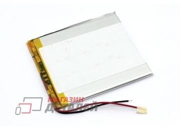 Аккумулятор универсальный 4x75x85 мм 3.8V 3500mAh Li-Pol (2 Pin)