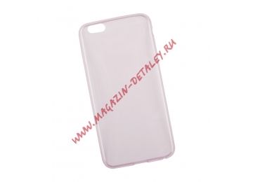 Силиконовый чехол LP для Apple iPhone 6, 6s Plus TPU розовый