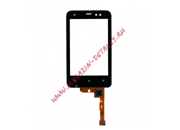 Сенсорное стекло (тачскрин) для Sony Ericsson ST17i Active черный