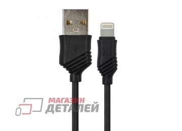 Кабель USB HOCO (X6 Khaki) для iPhone Lightning 8 pin 1 м (черный)