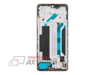 Дисплей (экран) в сборе с тачскрином для Xiaomi Redmi Note 12 Pro 4G (2209116AG) черный с рамкой (Incell)