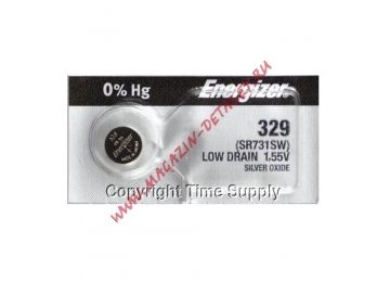 Элемент питания Energizer Silver Oxide 329 1шт. 635318, E1093401