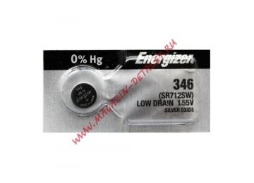 Элемент питания Energizer Silver Oxide 346 1шт. 635315